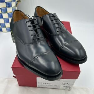 Men's Salvatore, Ferragamo, Giovanni, cap toe Oxford size 10 EE made in Italy